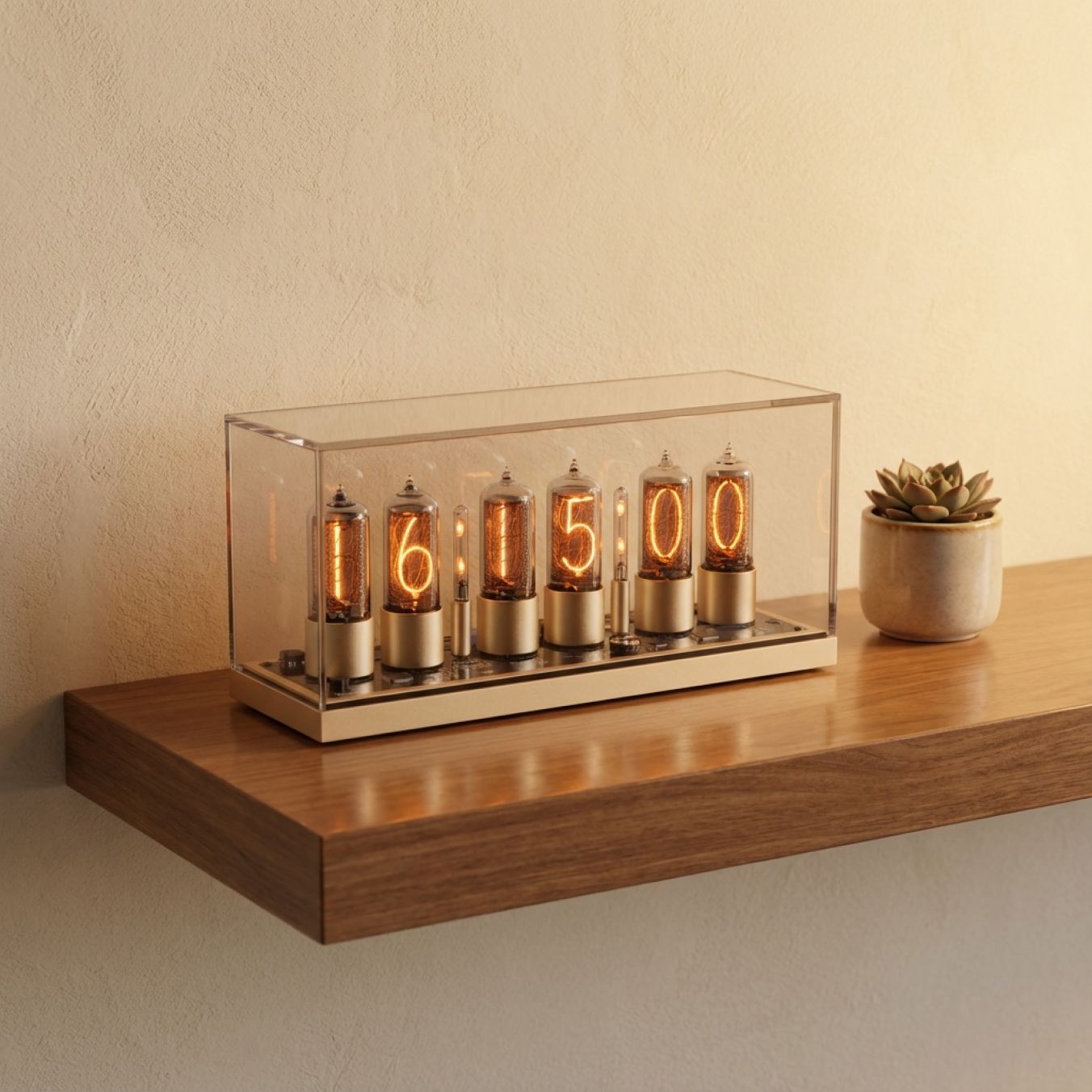 ZIN18 Nixie Clock — Precision Crafted. Retro-Futuristic. Timeless.